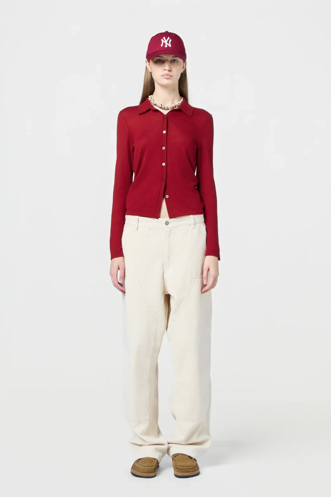 ELLE CASHMERE SHIRT - Sweaters - Sassanova