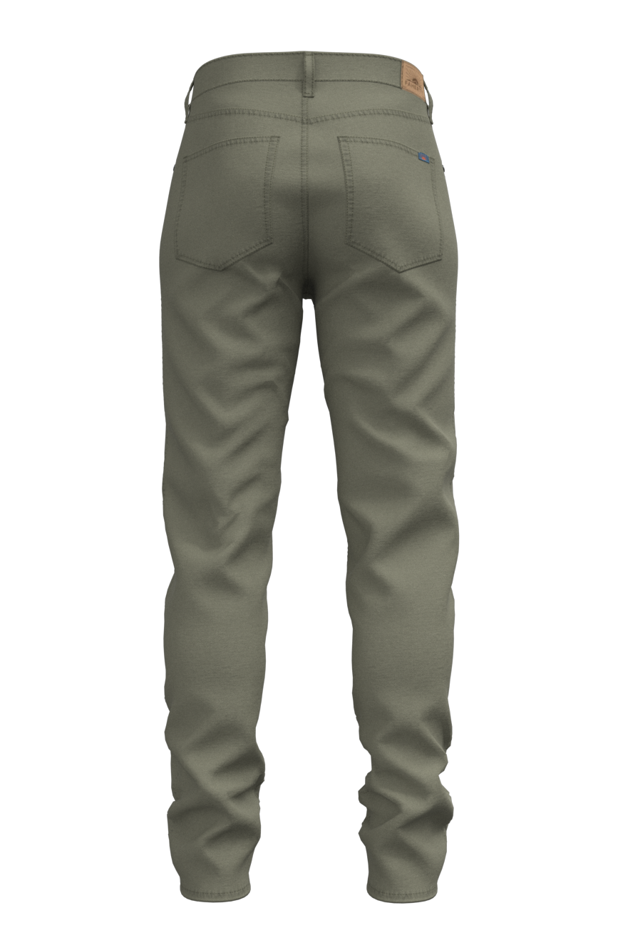 stretch terry  5 pocket pant-novaman