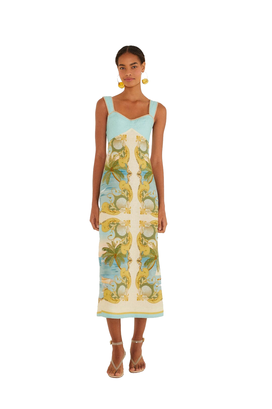 SLEEVELESS MAXI DRESS - Dresses - Sassanova