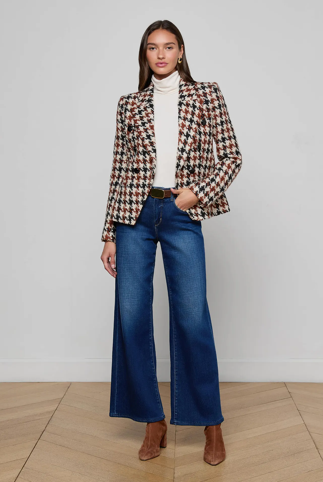 MARIE DBL BRSTD BLAZER - Jackets - Sassanova