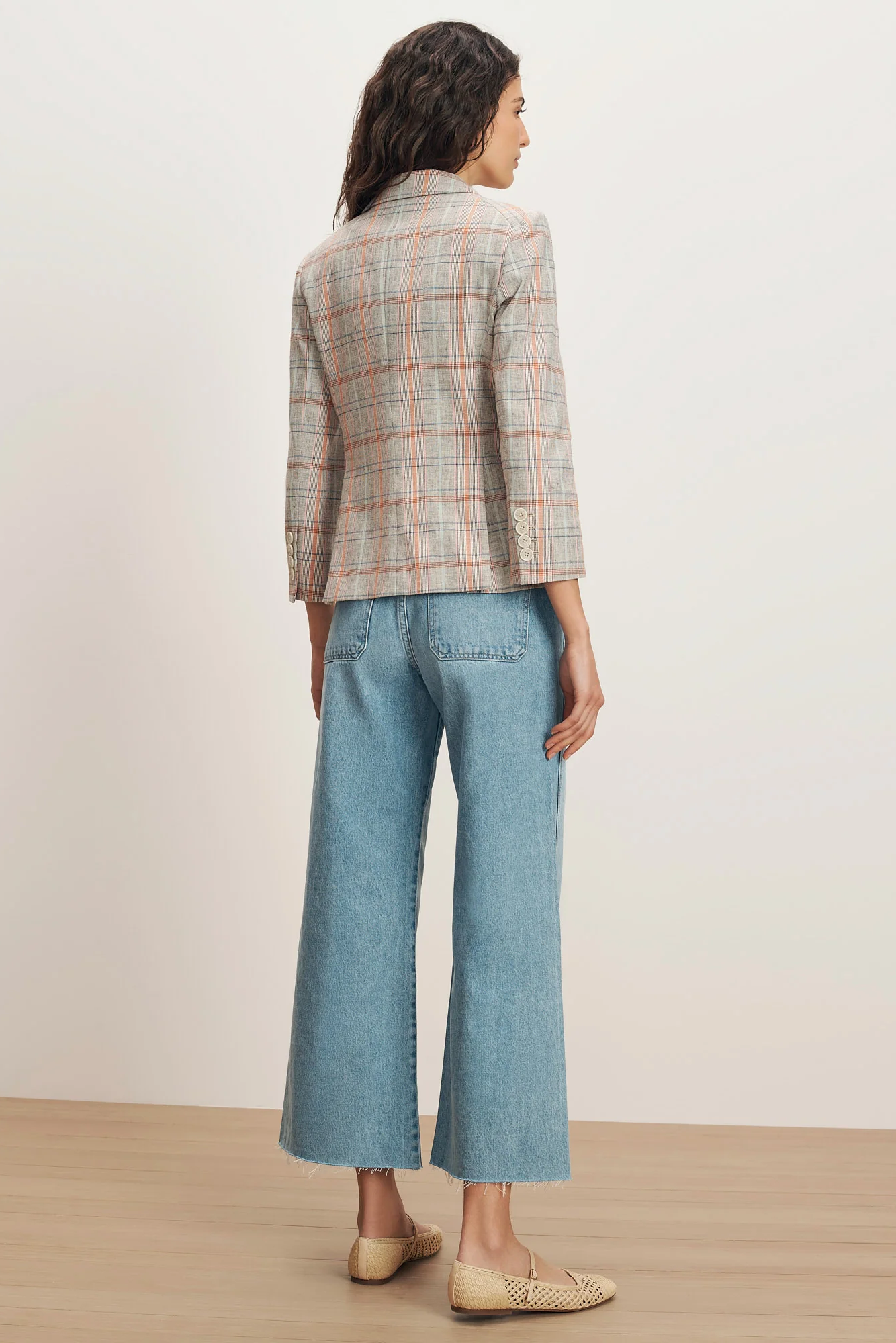 SCHOOLBOY PLAID DICKEY JACKET - Jackets - Sassanova