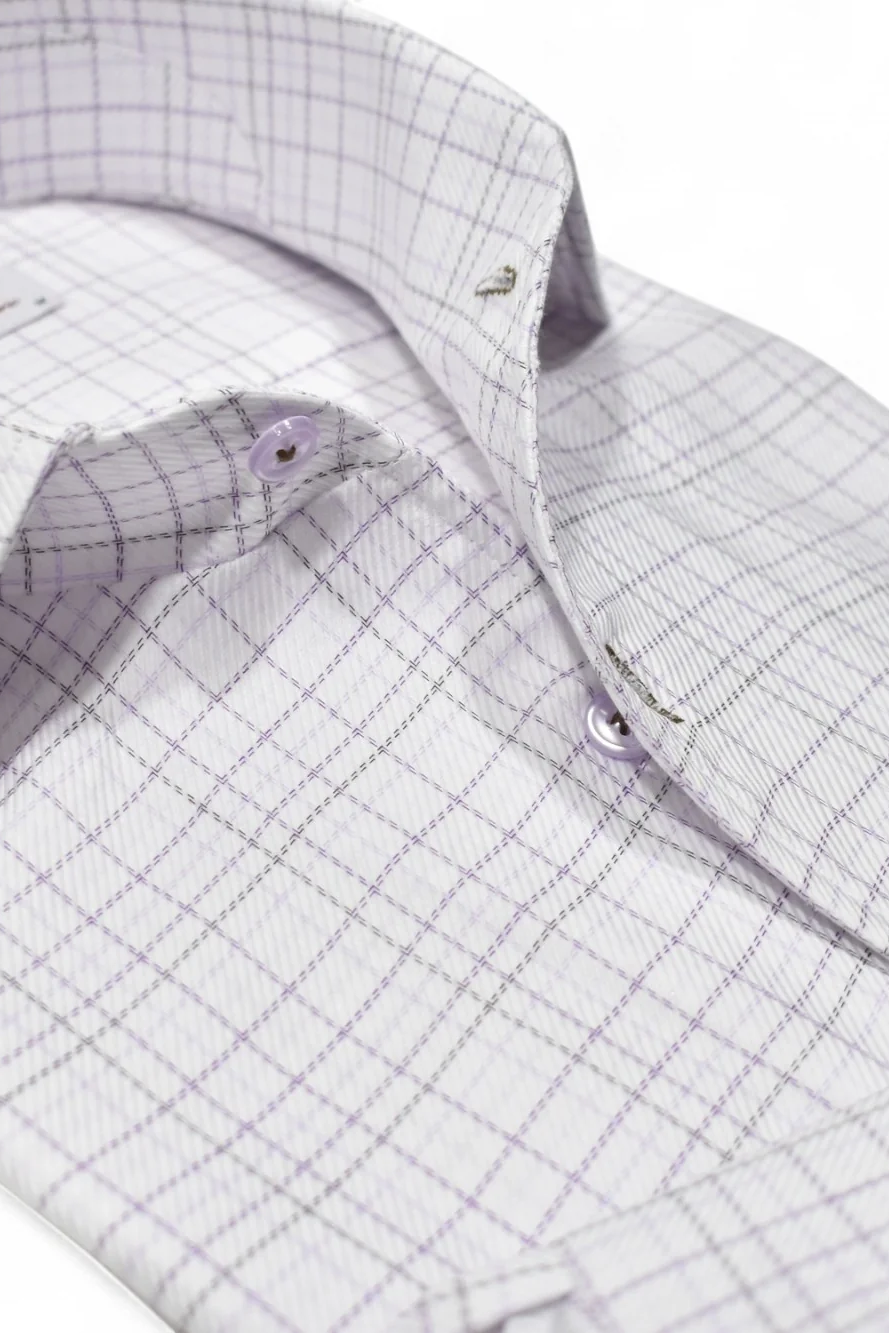 PLAID DRESS SHIRT - Long Sleeved Shirts - Novaman