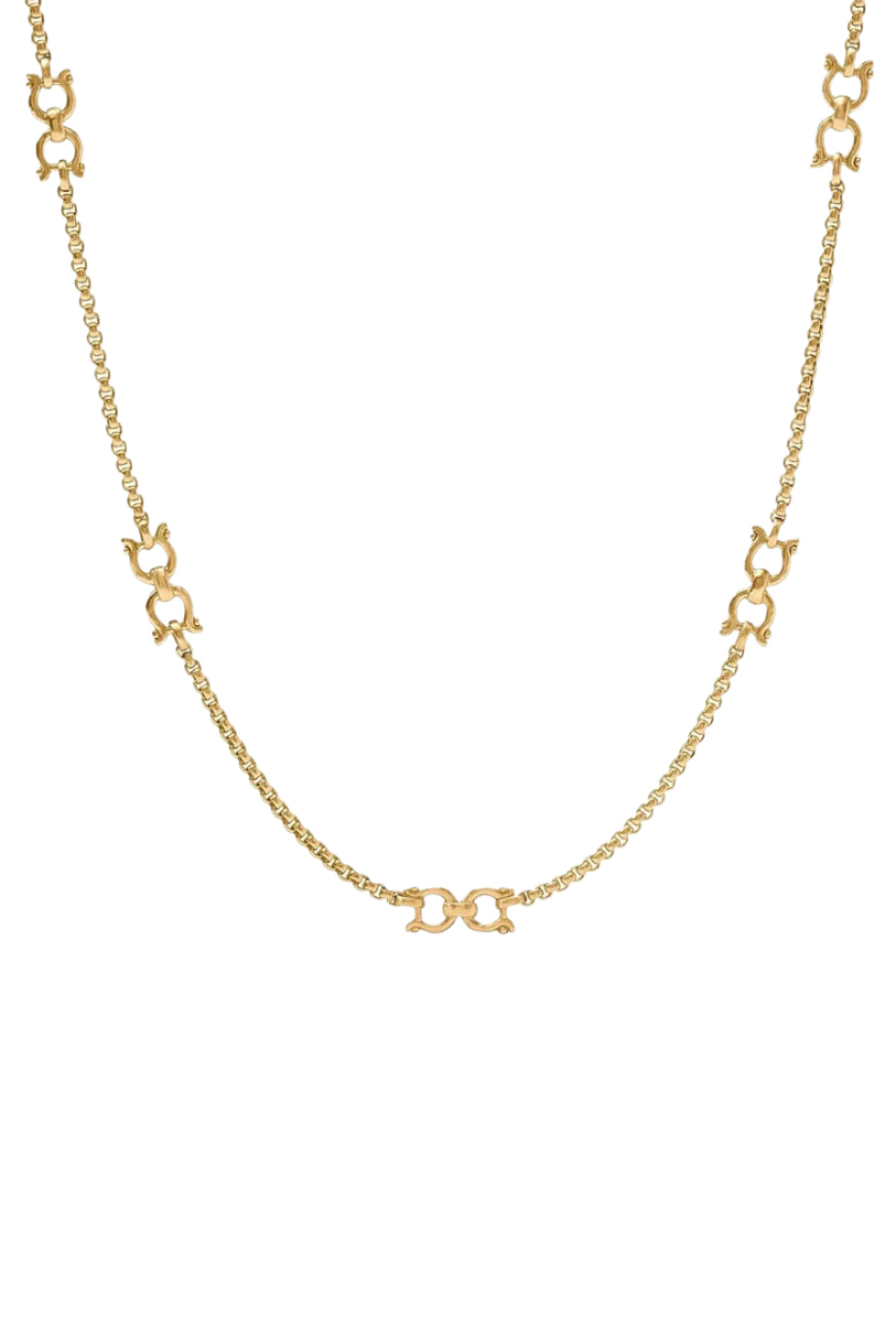 SARATOGA STATION NECKALCE- GLD
sassanova