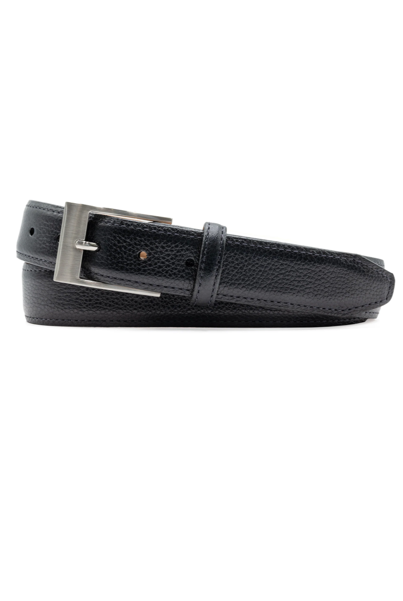 SCOTCH GRAIN LEATHER BELT - Belts - Novaman