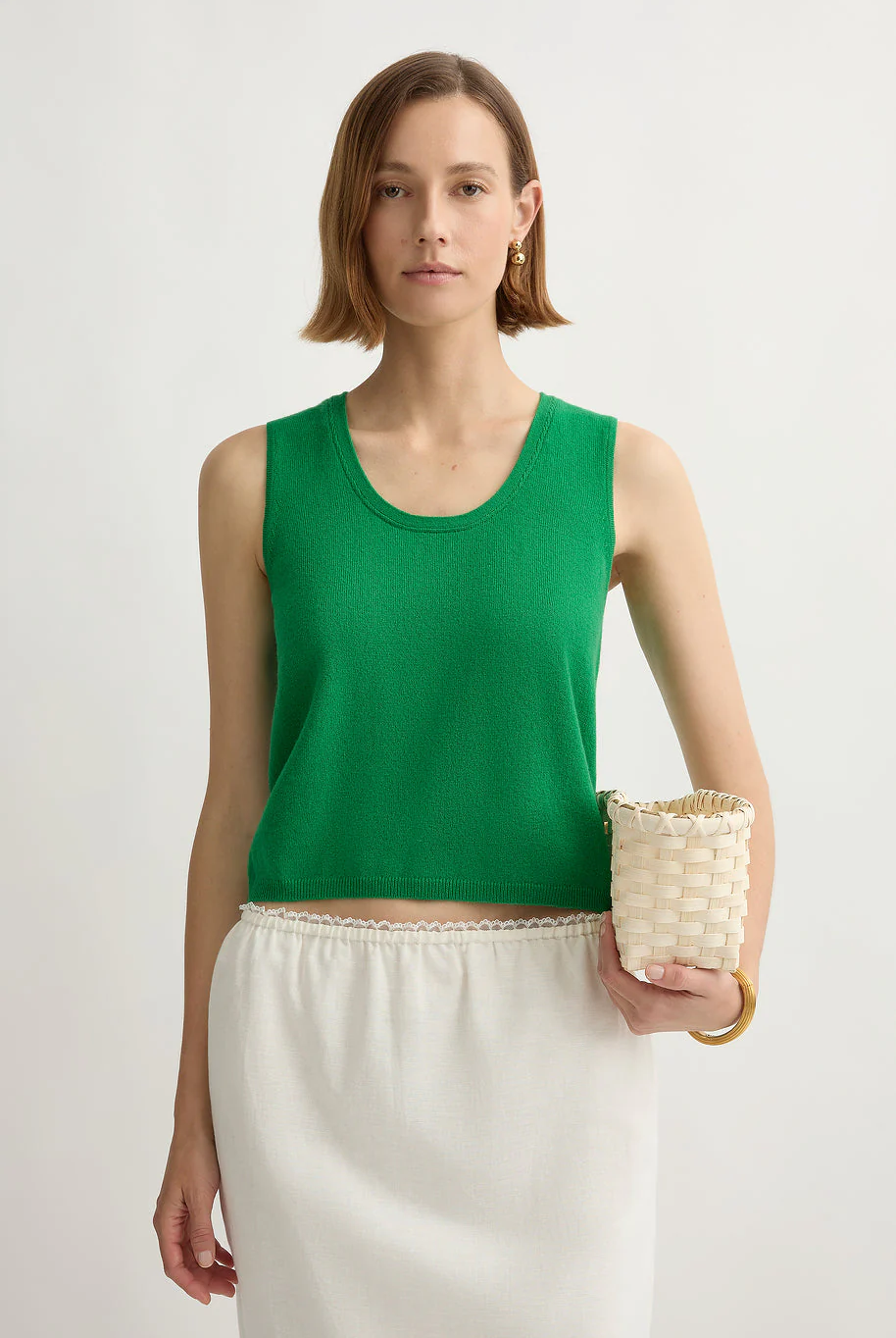 FREDDIE TANK SWEATER - Sweaters - Sassanova