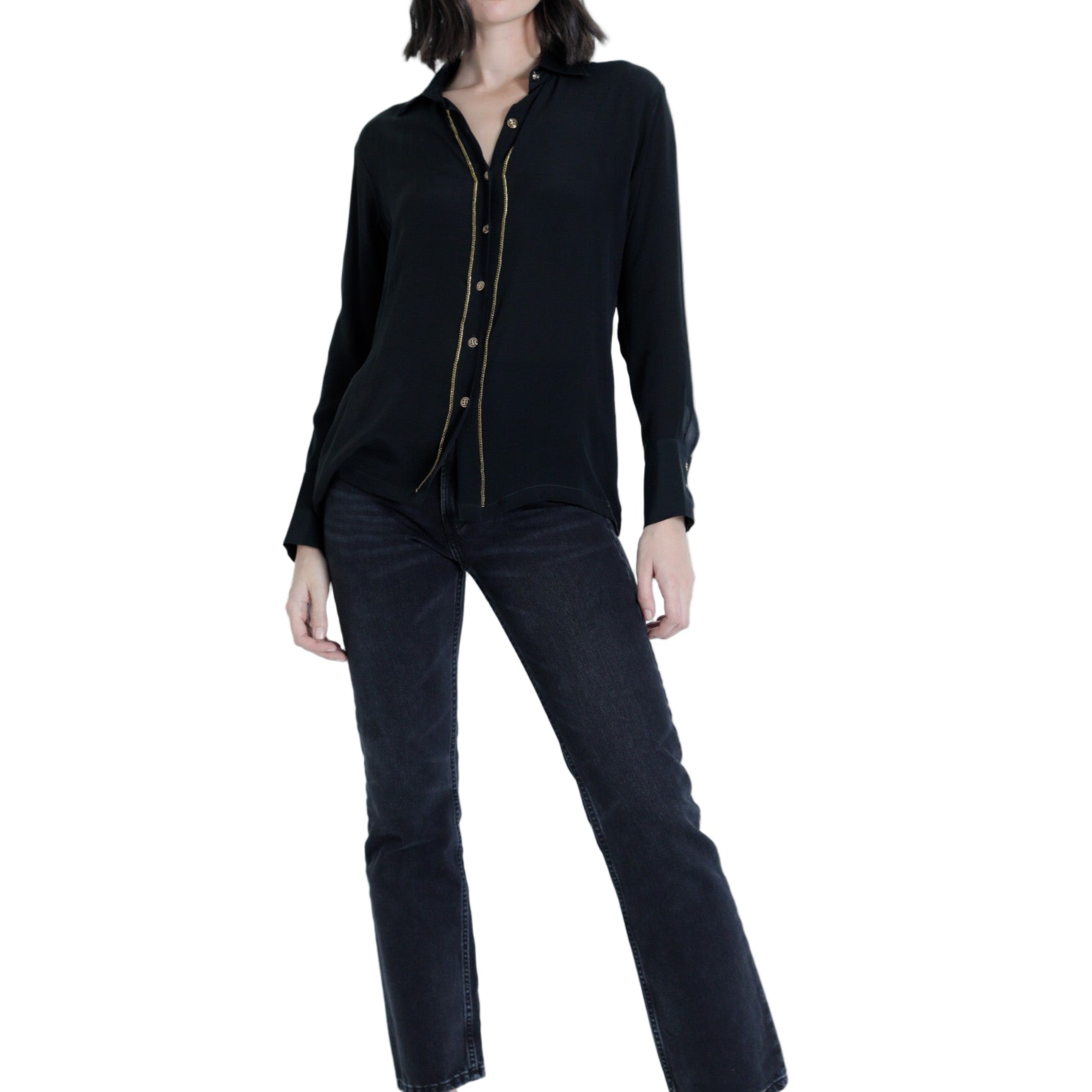 AVA CHAIN BLOUSE-Sassanova