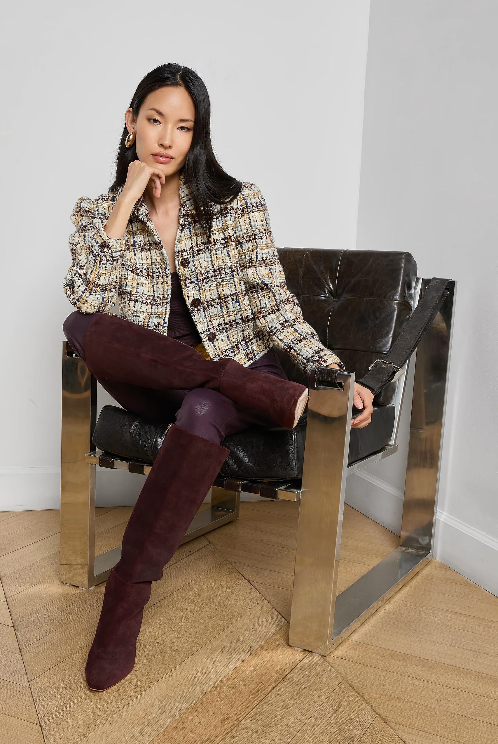 KASEY BRACELET SLV JACKET - Jackets - Sassanova