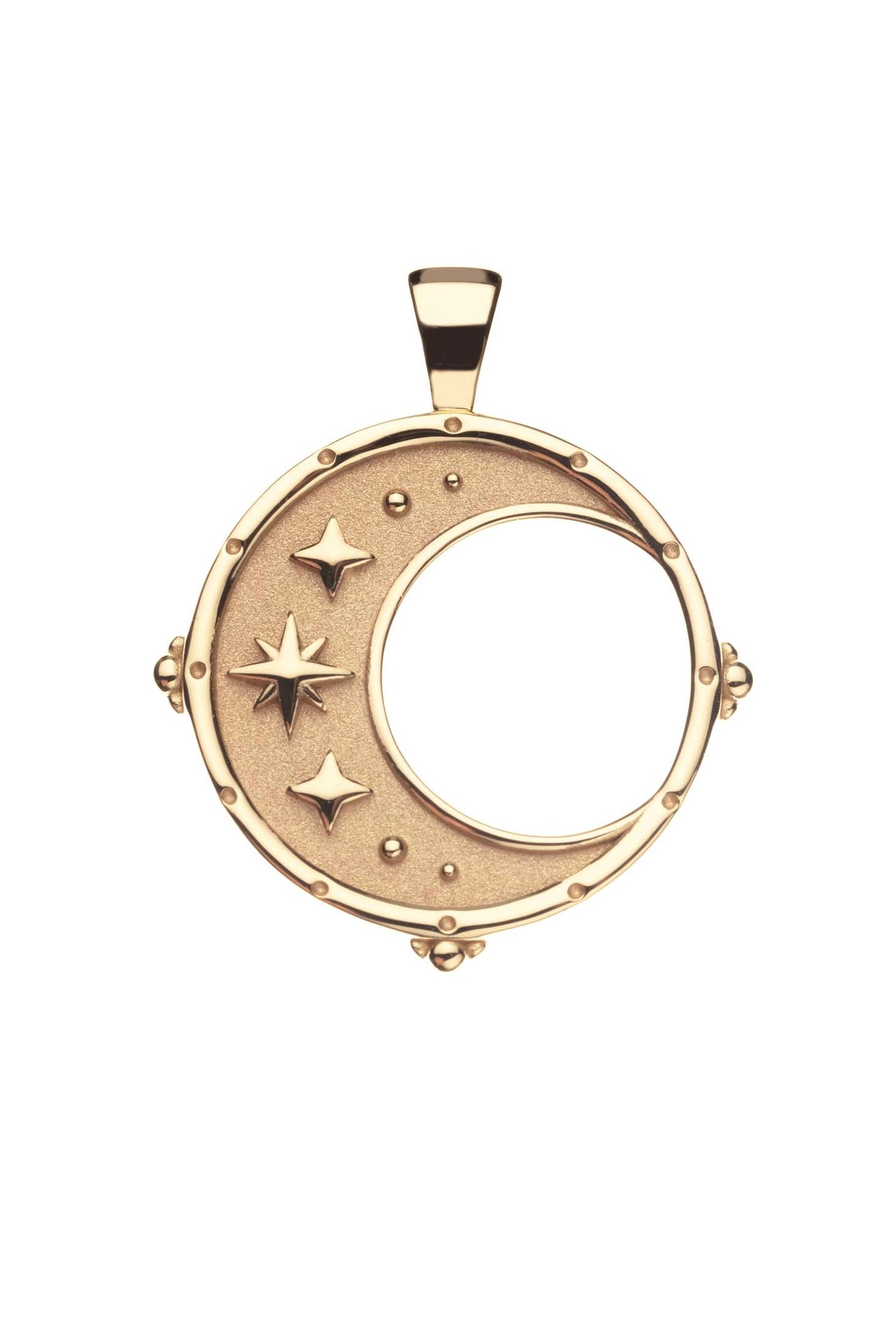 FOREVER MOON & BACK PENDANT- DRAWN LINK CHAIN
sassanova