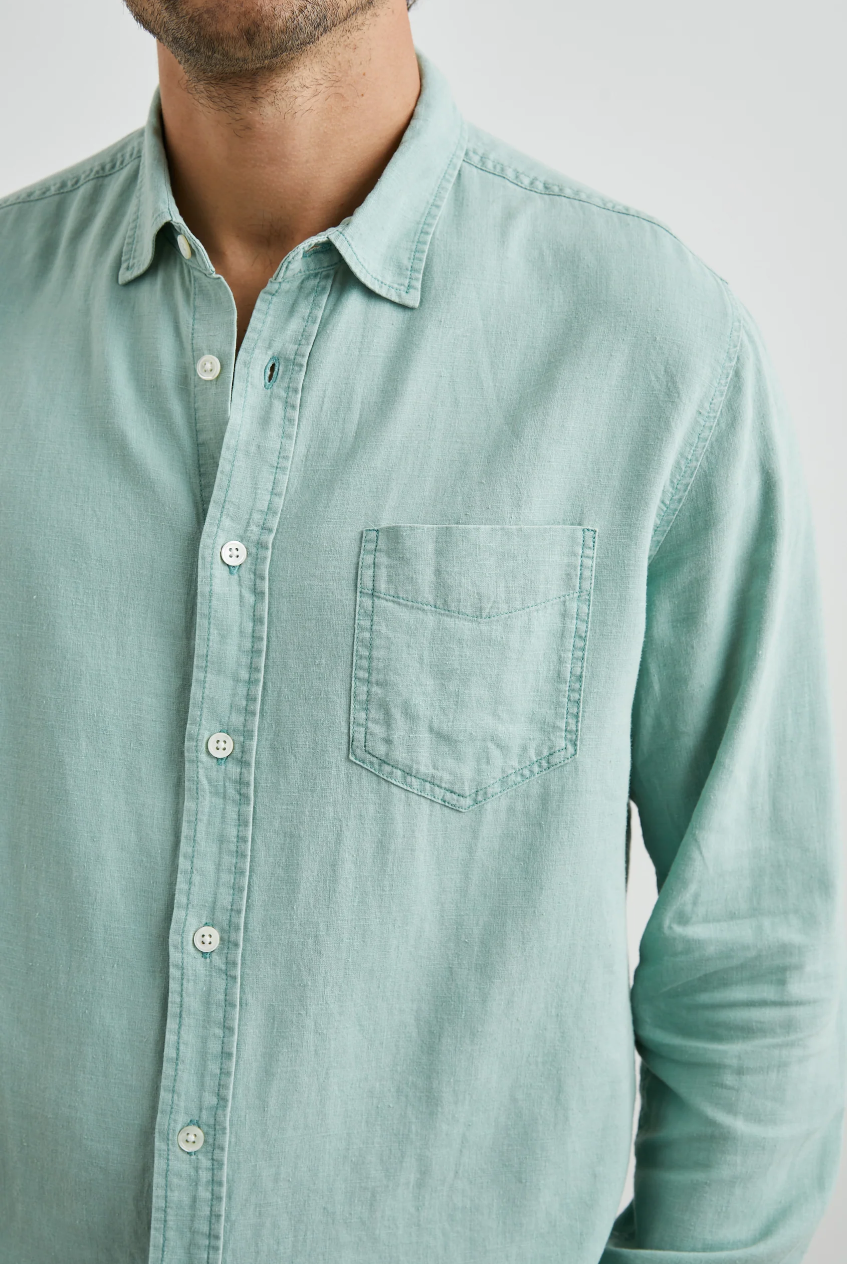 MYKONOS LONG SLEEVE SPORT SHIRT - Long Sleeved Shirts - Novaman