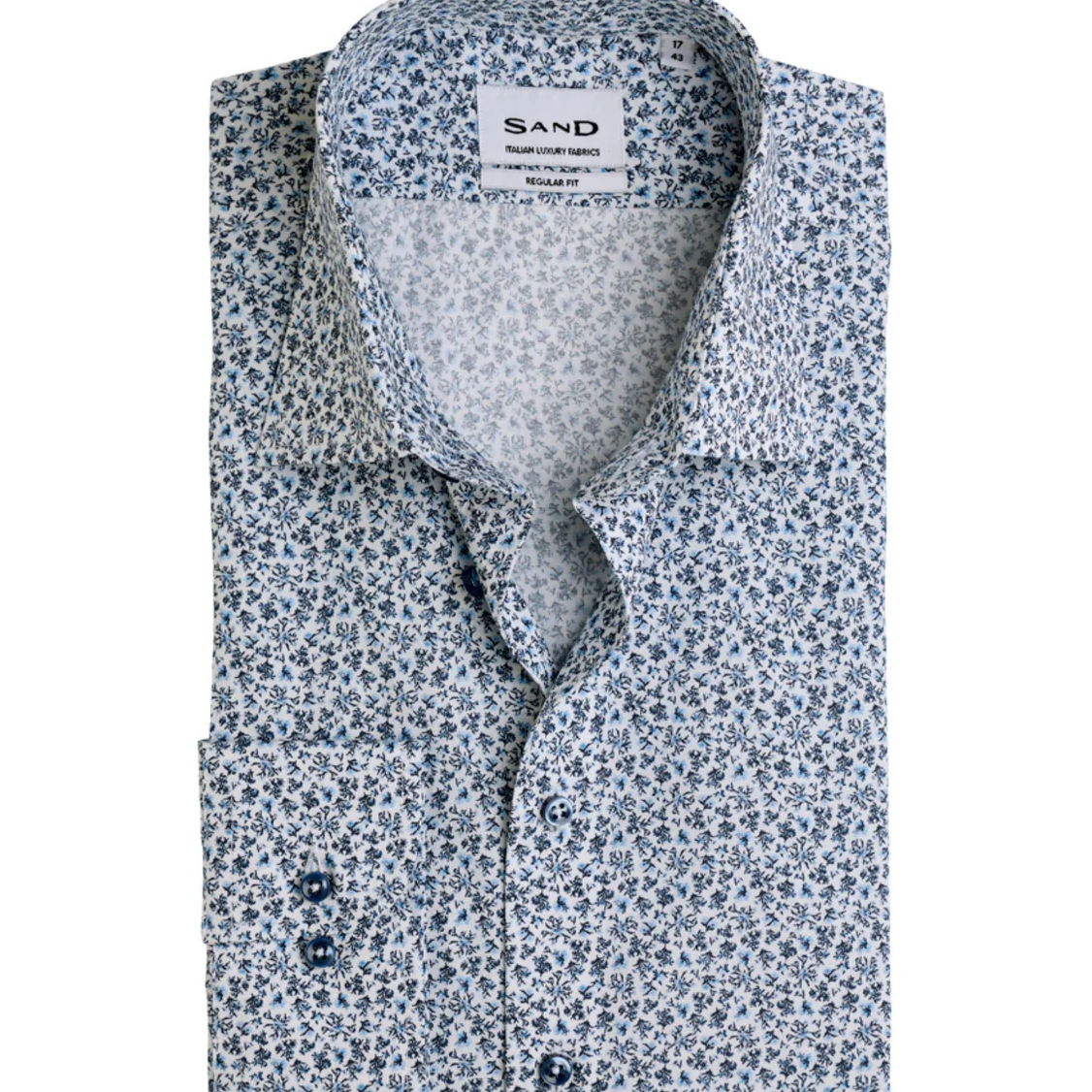 STATE N2 COTTON POPLIN SPORT SHIRT - Long Sleeved Shirts - Novaman