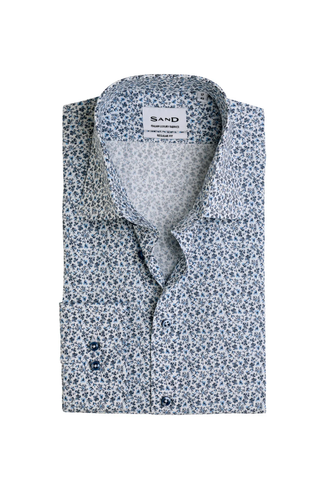 STATE N2 COTTON POPLIN SPORT SHIRT - Long Sleeved Shirts - Novaman