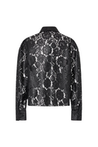 ARLO TEXTURED LACE BUTTON BLOUSE
sassanova