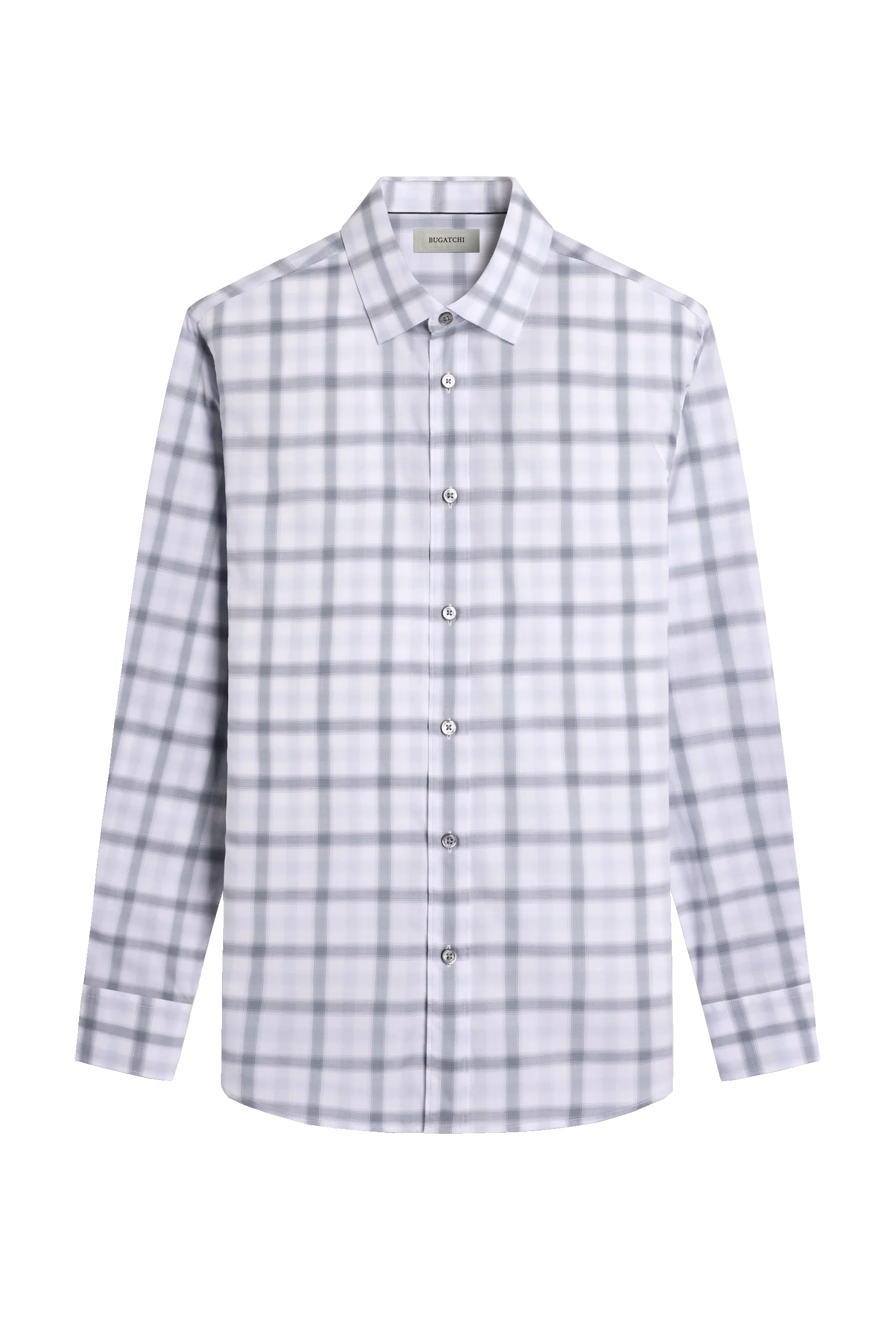 LONG SLEEVE JULIAN WOVEN SHAPED SPORT SHIRT - Long Sleeved Shirts - Novaman