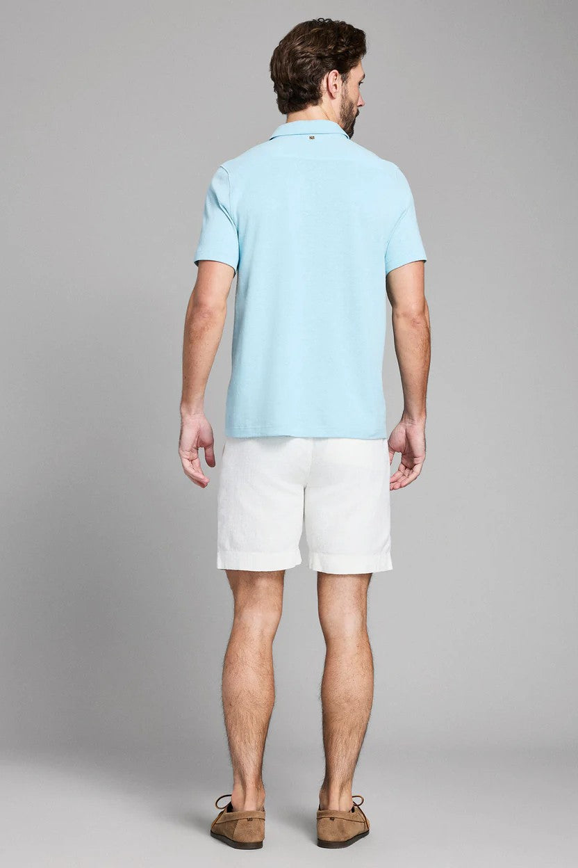 COTTON KNIT SPORT SHIRT - Short Sleeved Shirts - Novaman
