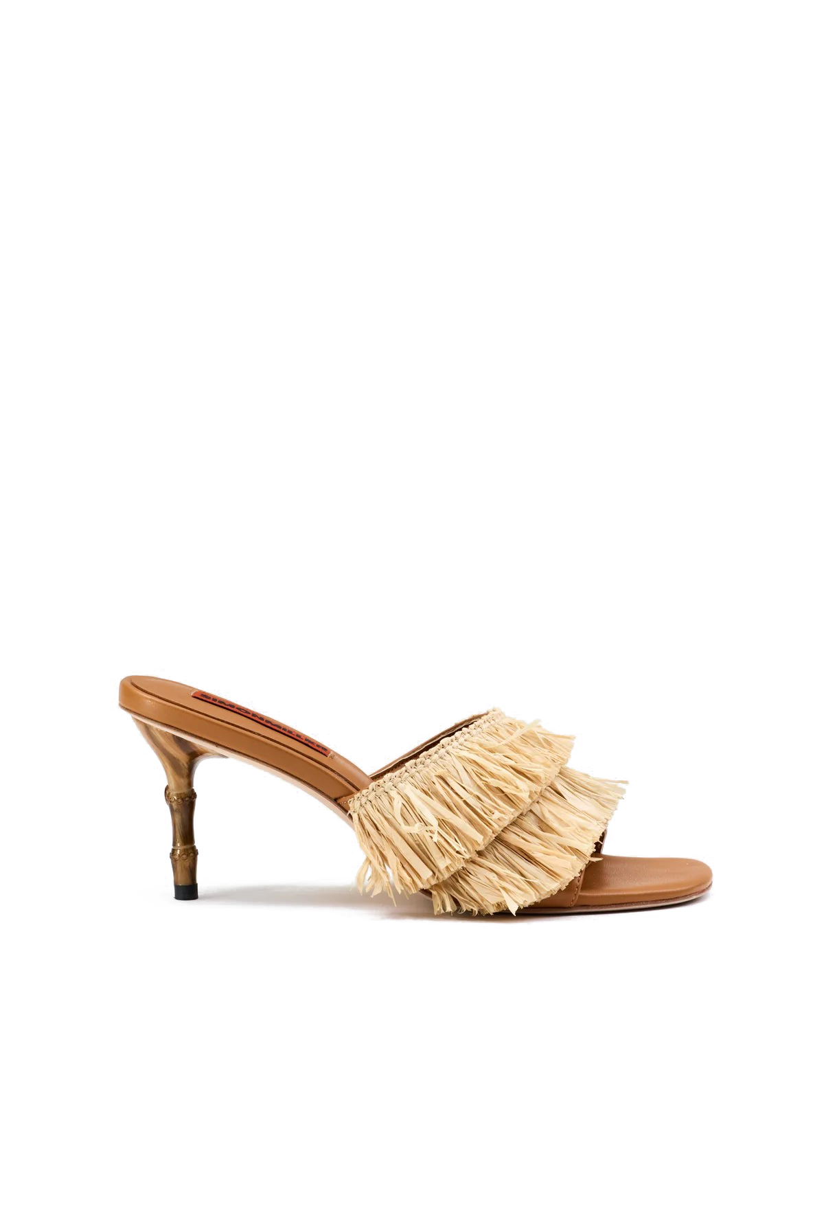 FRINGE PLAYA BAMBOO HEEL - Heels - Sassanova