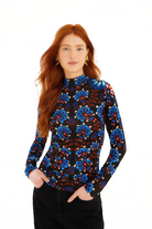 LATINA SCARF JERSEY BLOUSE - sassanova