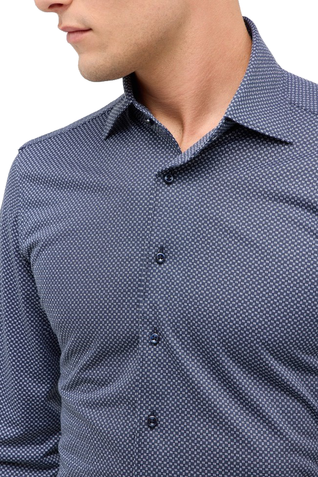 JAPANSE KNITTED JERSEY STRIPE W/ VARI COLLAR - novaman