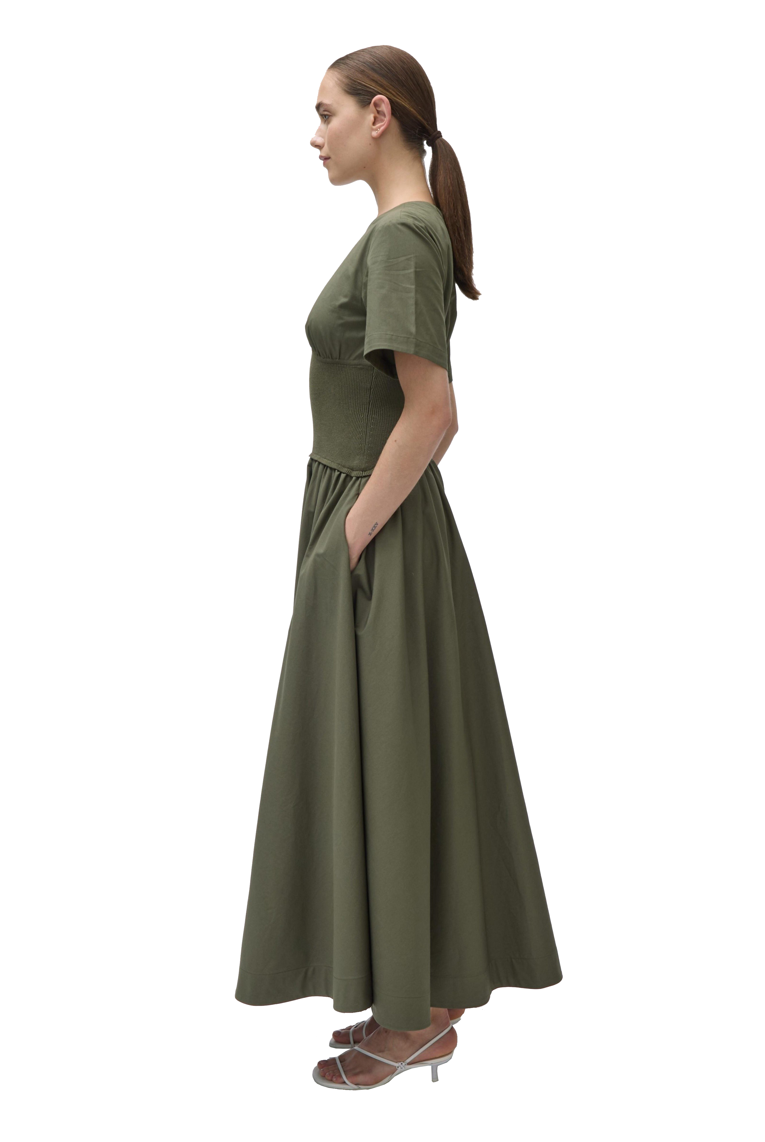 WRENNA S/S MIDI DRESS - Dresses - Sassanova