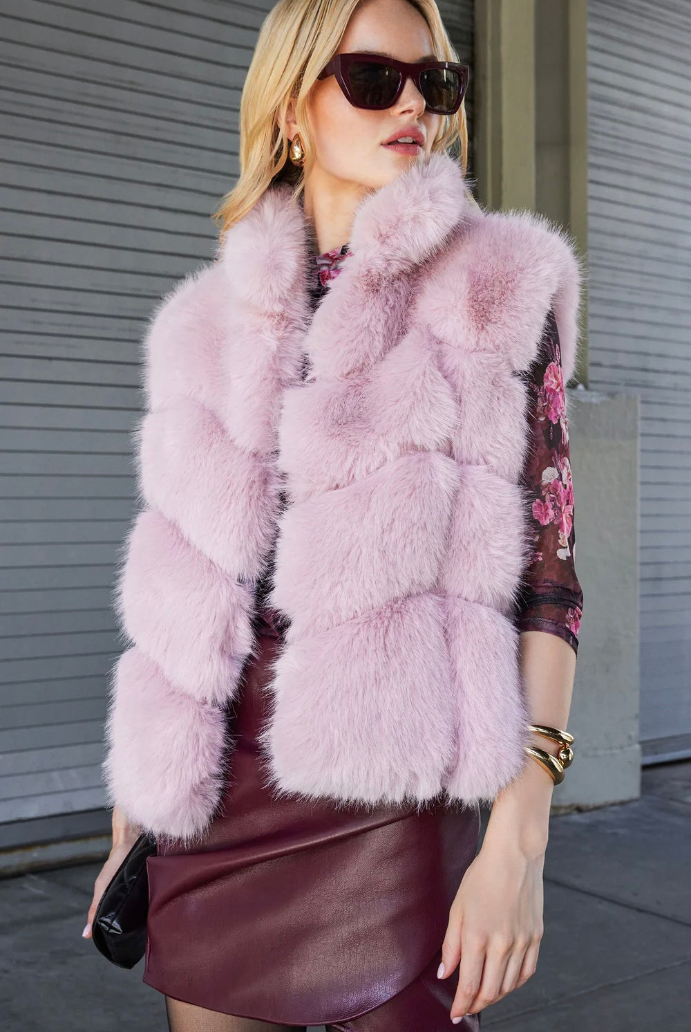 ROSARIO FAUX FUR VEST
sassanova