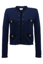 ASTOR CONTRAST TRIM CARDI-sassanova