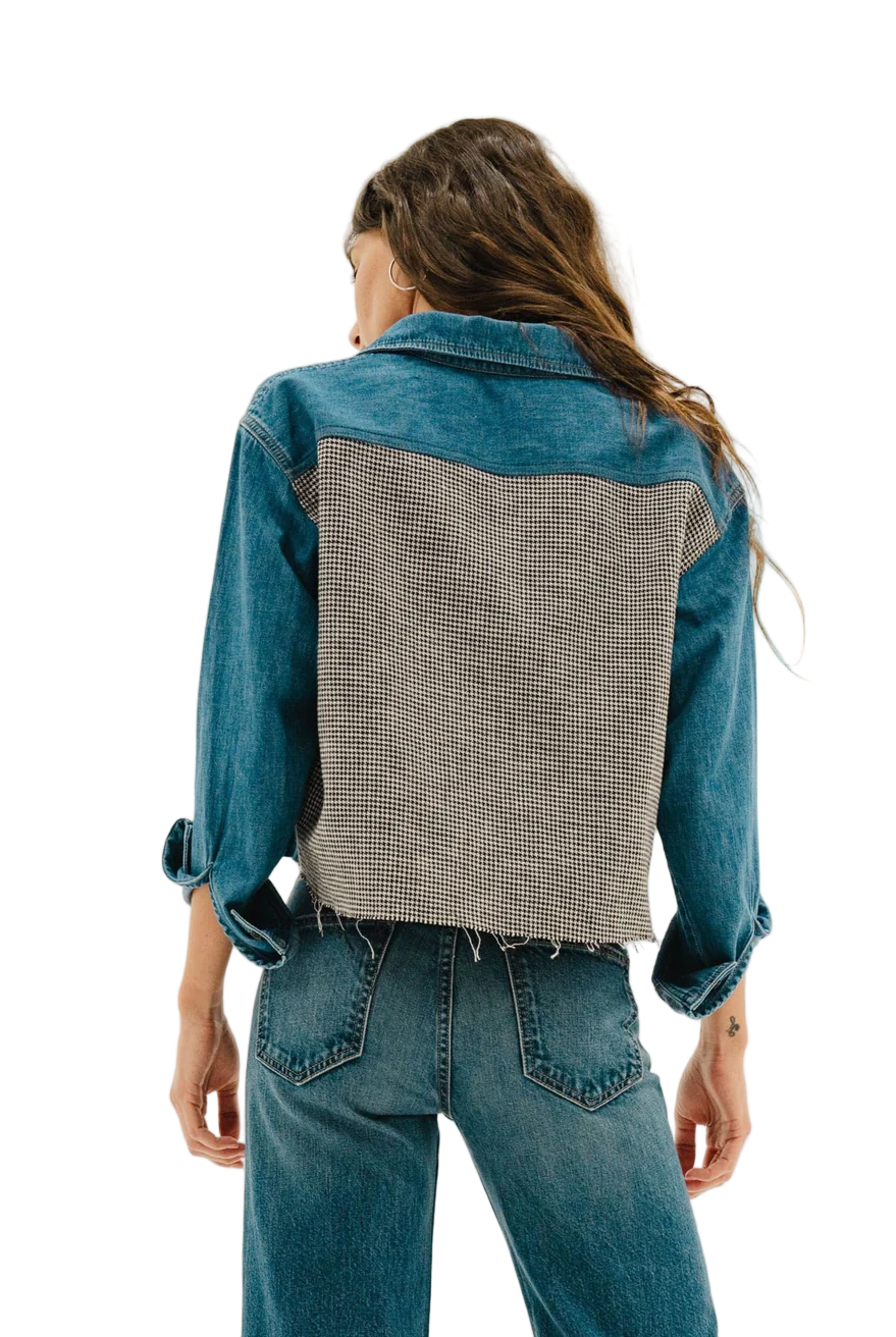 crosby flannel in denim and houndsooth-sassanova