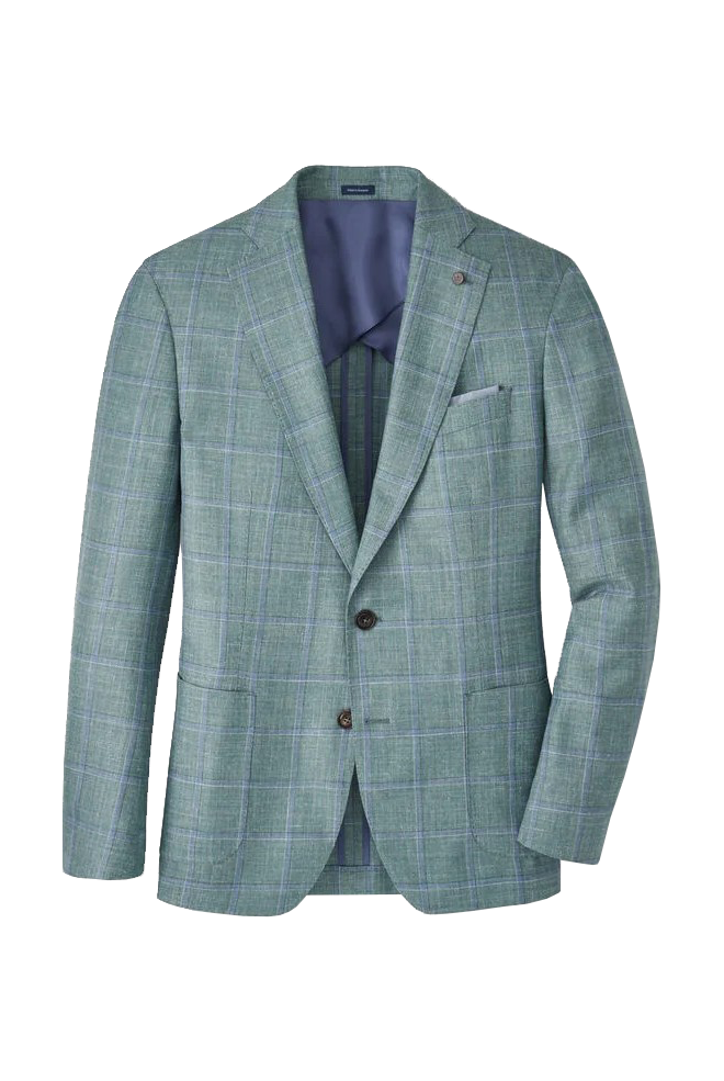 SALISBURY WINDOWPANE SOFT JACKET - Sport Coats - Novaman