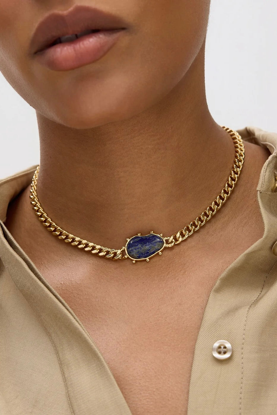 EMBER NECKLACE- GLD/MULTI
sassanova