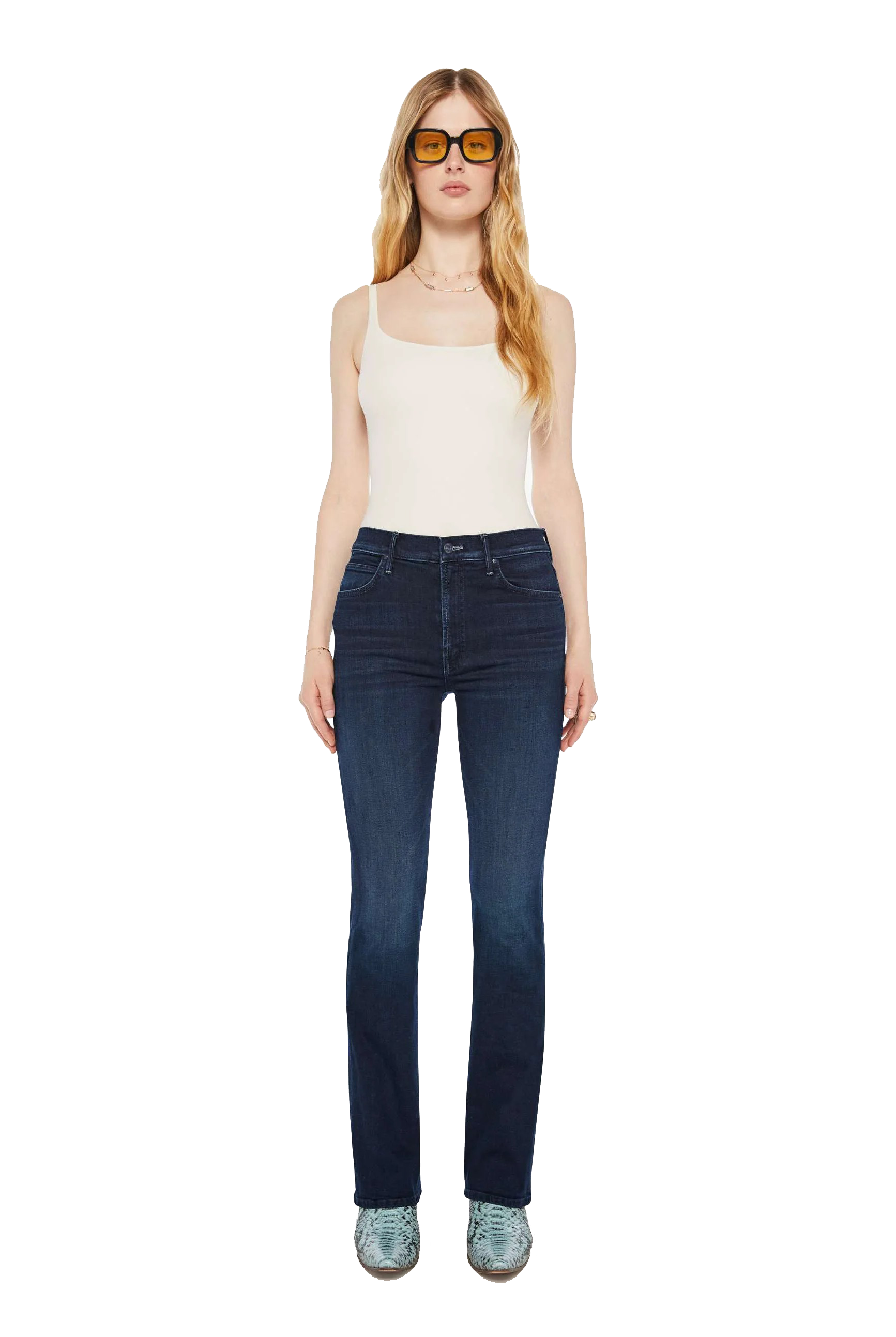 THE MID RISE SMOKIN SKIMP - JEANS - SASSANOVA