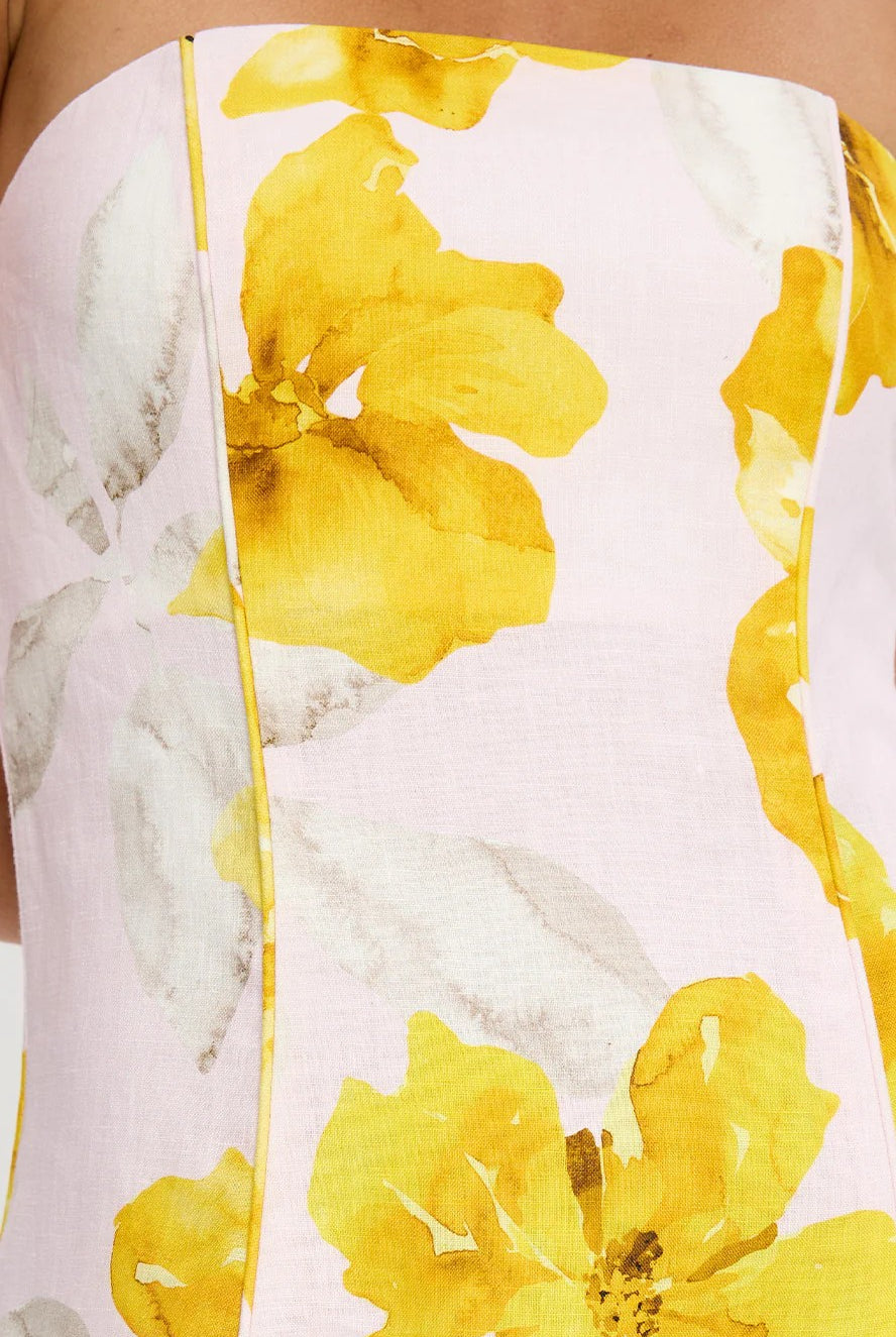 FRANCINE STRAPLESS MAXI DRESS - Dresses - Sassanova