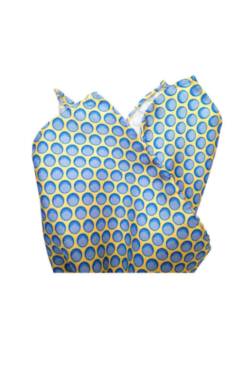BLUE BALLS POCKET SQUARE - Ties - Novaman