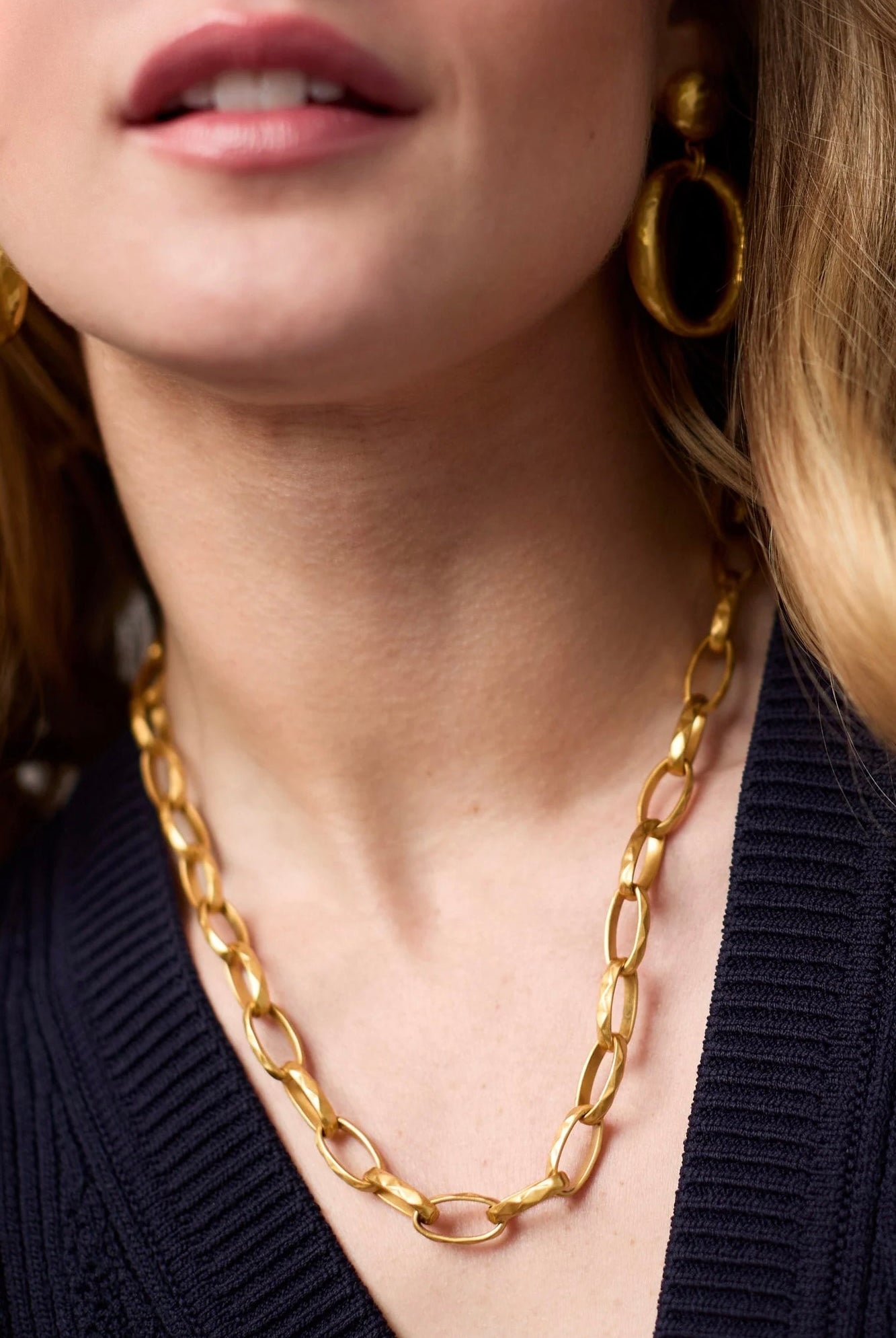 SOLARA LINK NECKLACE- GLD
sassanova