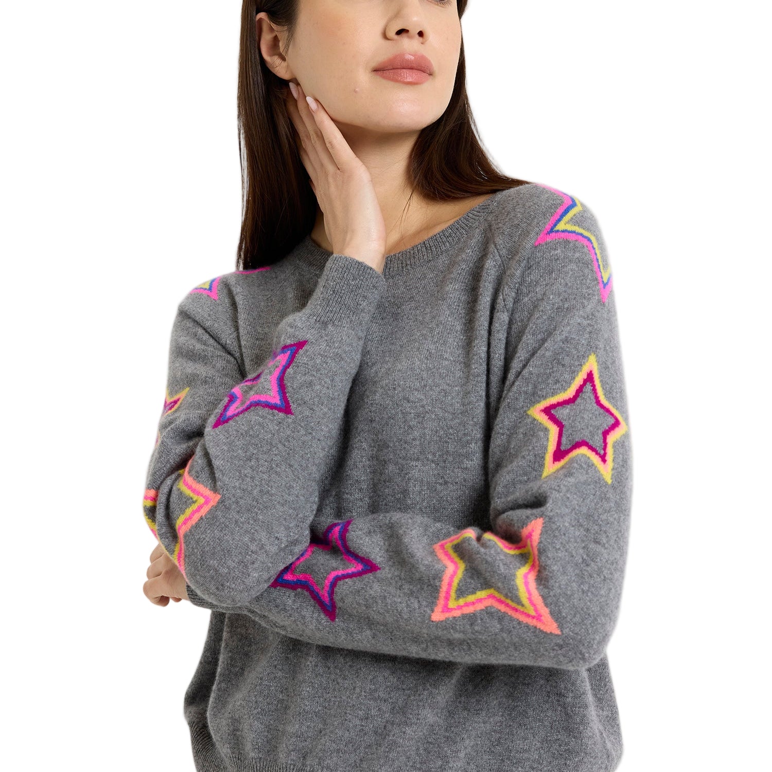 POP STAR SLEEVE CREW-Sassanova