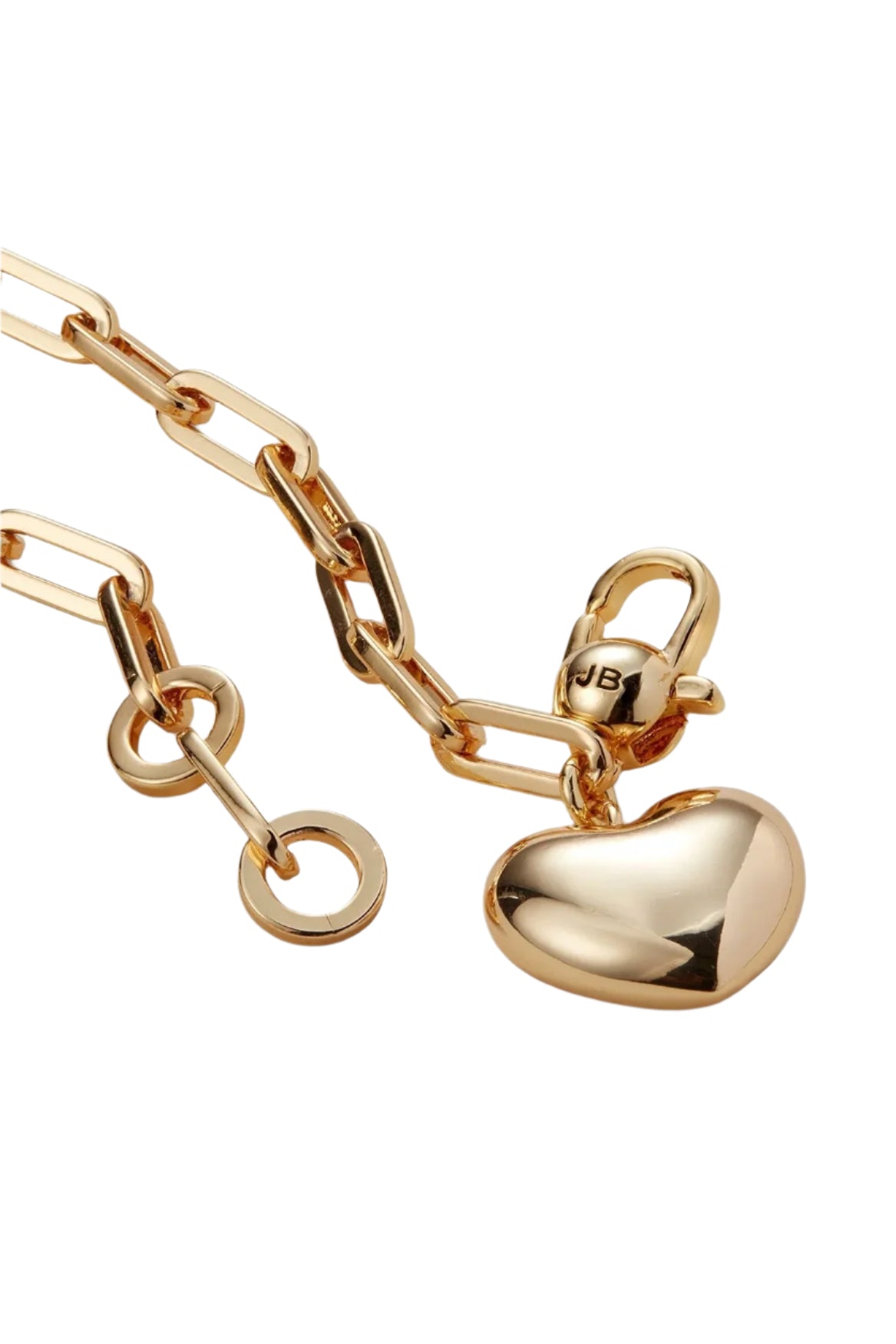 PUFFY HEART BRACELET - Bracelets - Sassanova