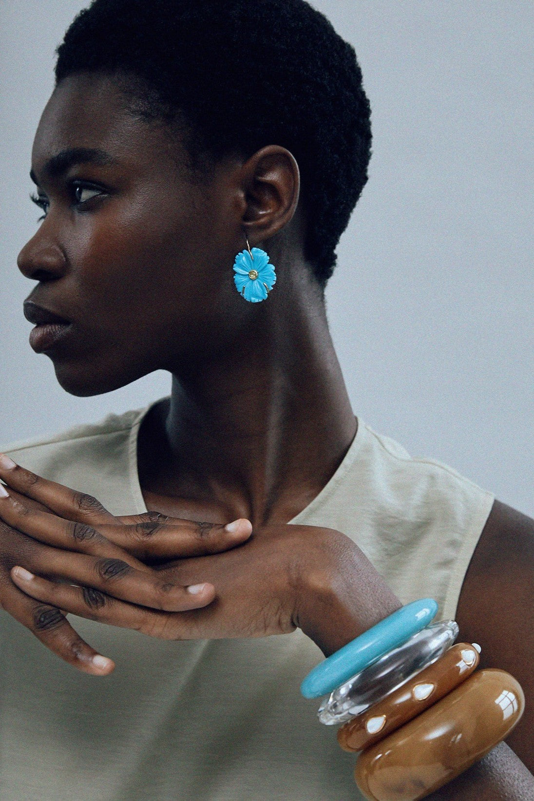 RIDGE CUFF - Bracelets - Sassanova