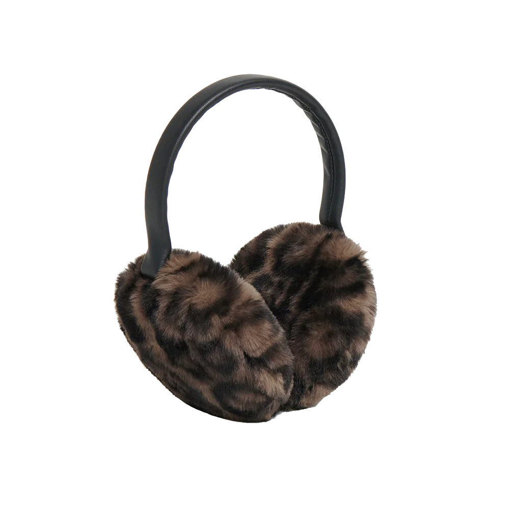 ESME LEOPARD EARMUFFS - Sassanova