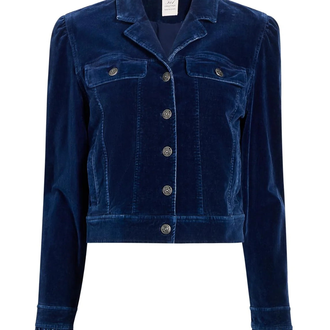 VELVET DENIM DERYN JACKET-sassanova