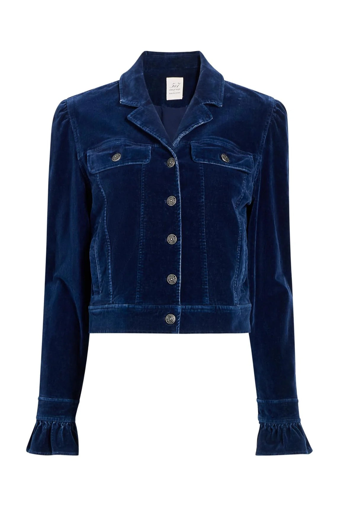 VELVET DENIM DERYN JACKET-sassanova