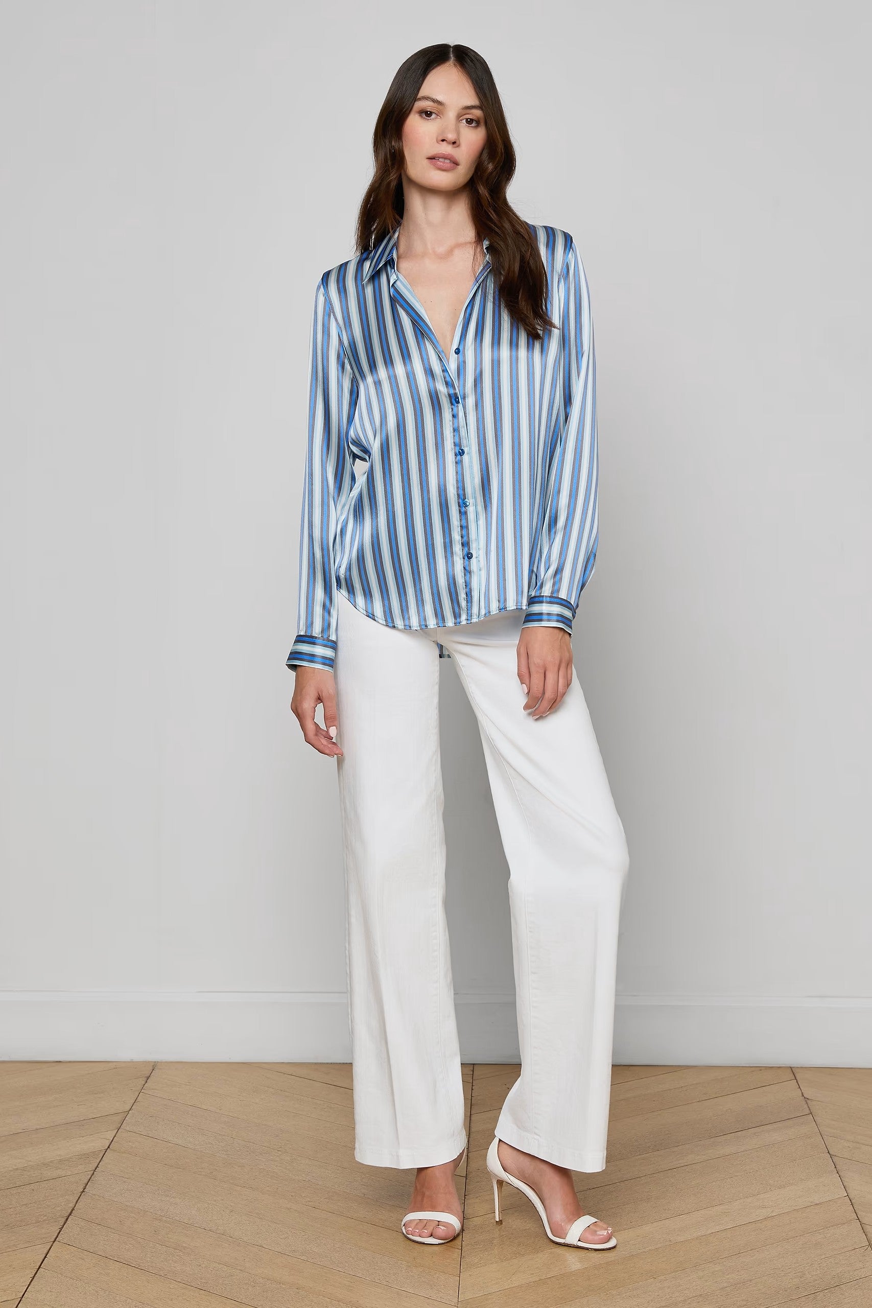 TYLER L/S BLOUSE - Blouses - Sassanova