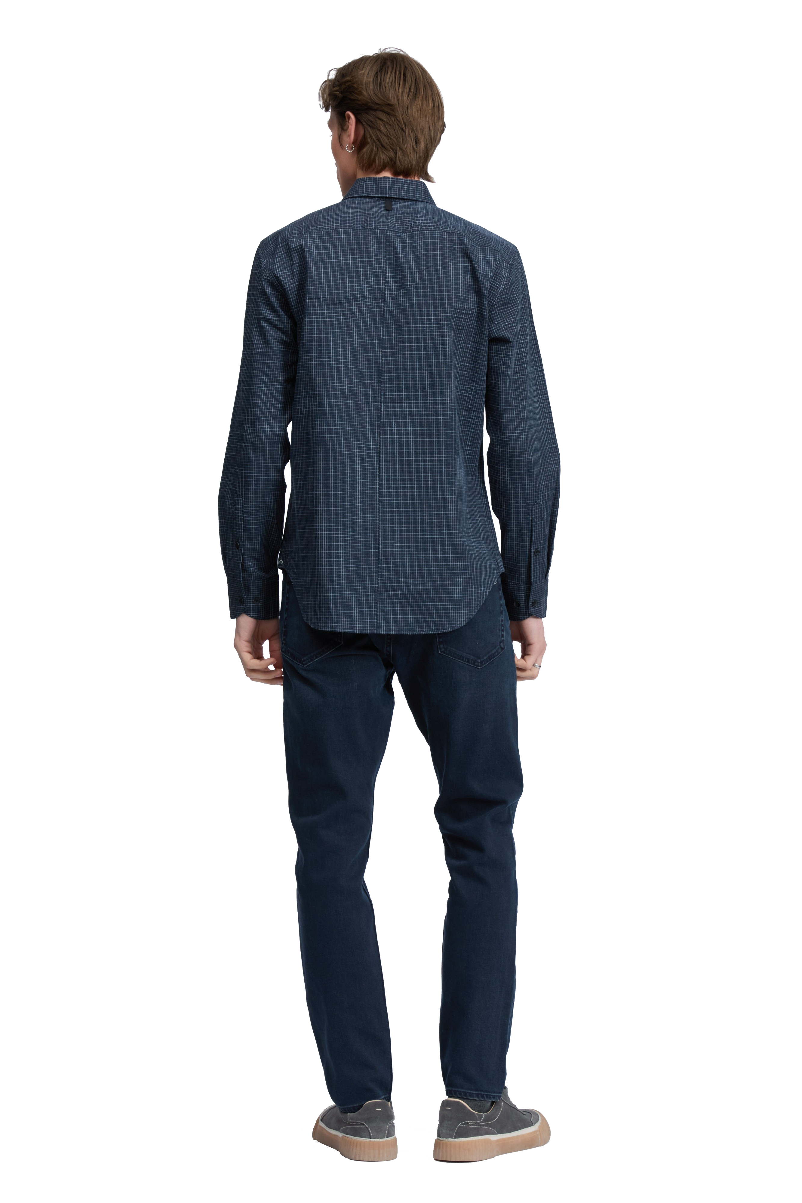 TOMLIN CROSSHATCH SHIRT - Shirts - Novaman