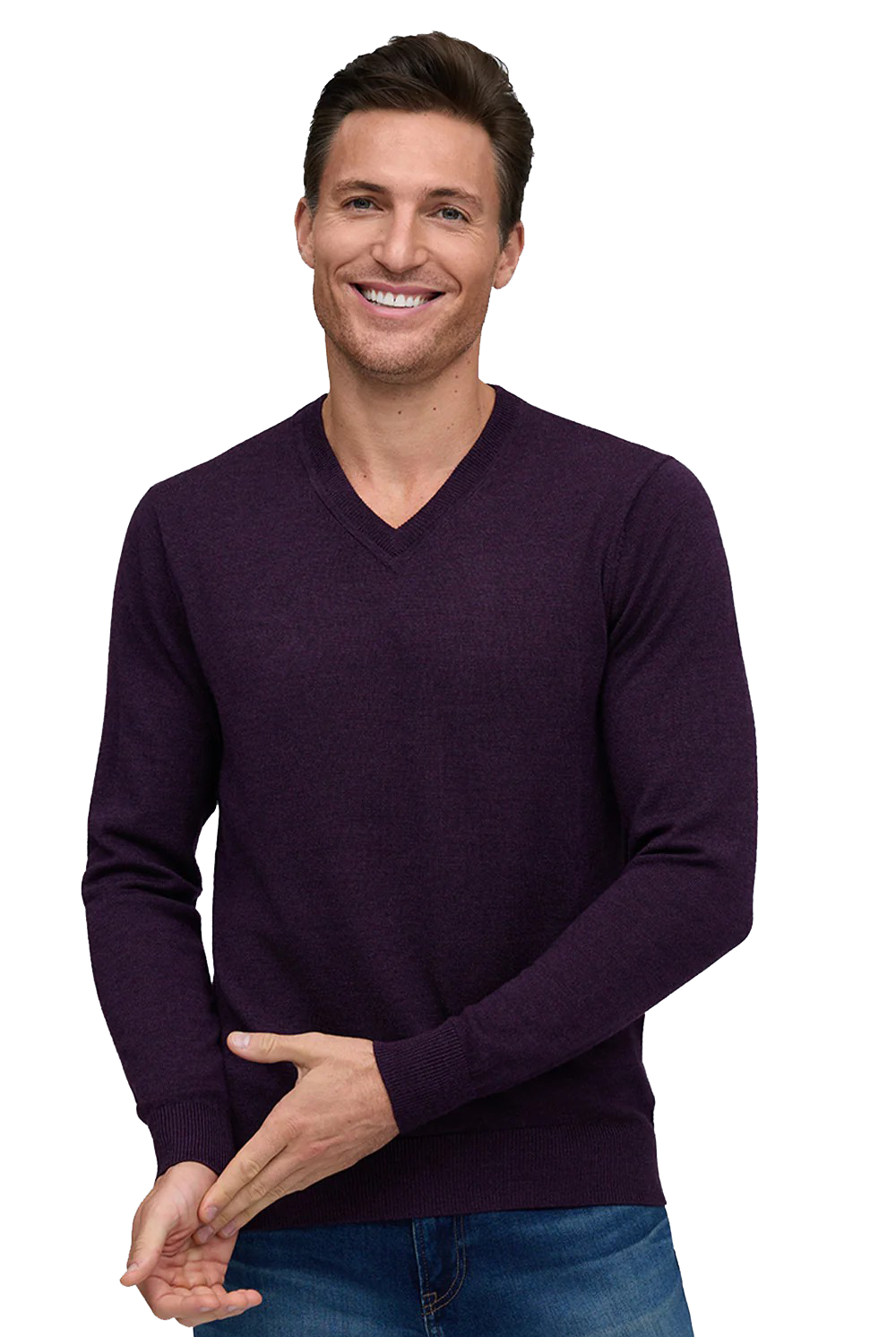 CLASSIC V-NECK - Sweaters - Novaman