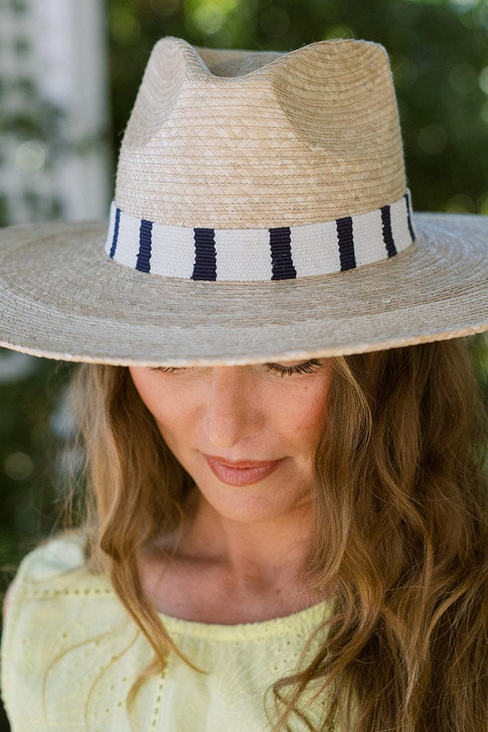 BRENDA PALM HAT - Hats - Sassanova