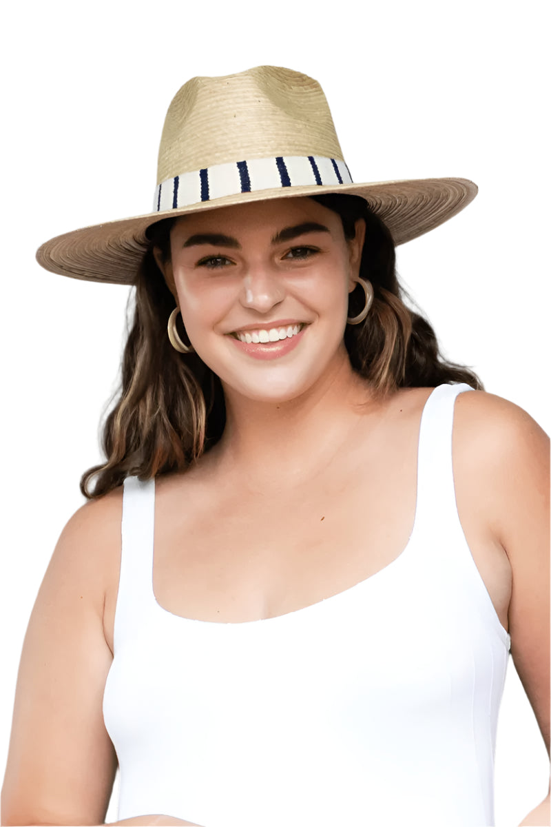 BRENDA PALM HAT - Hats - Sassanova