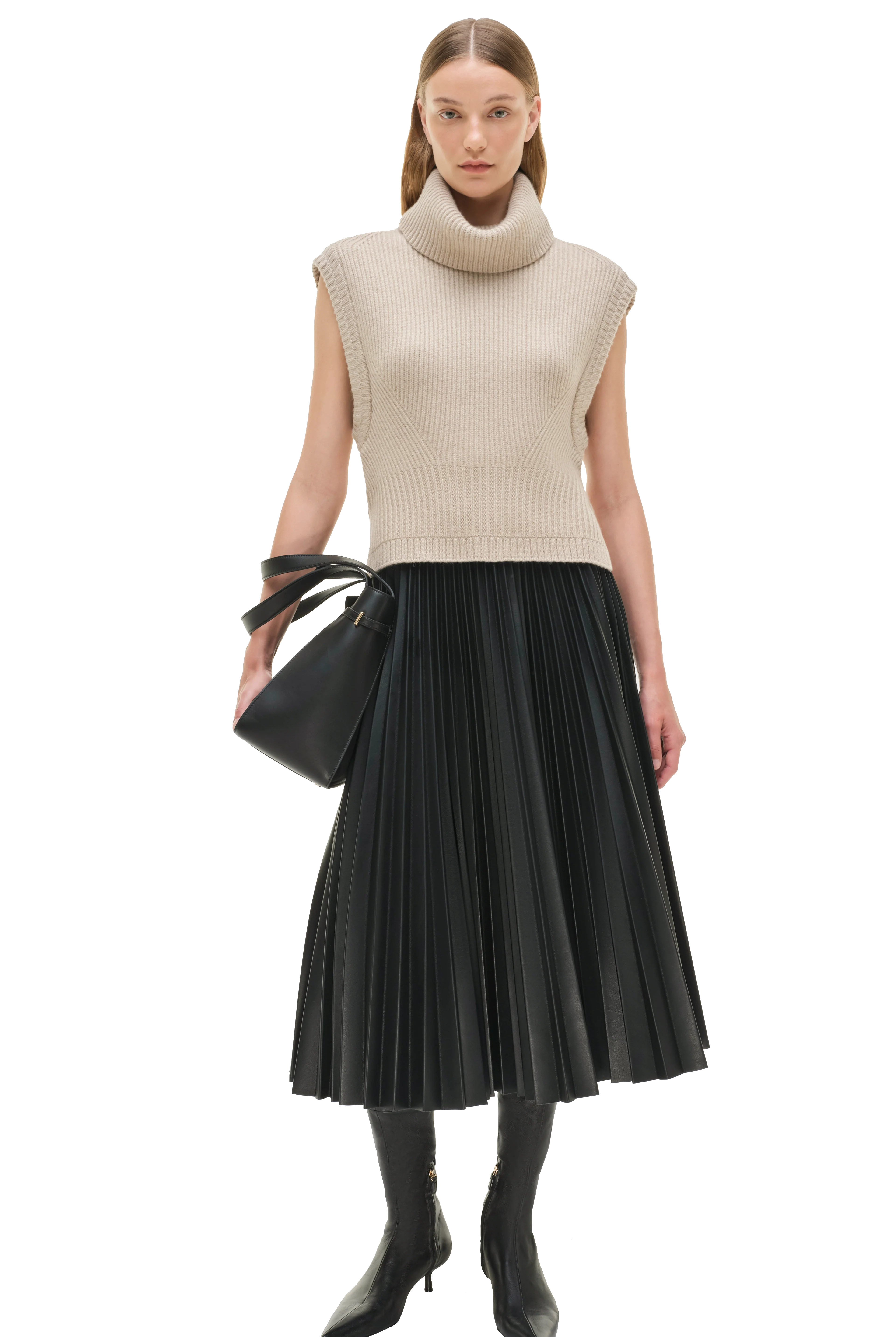 KEZIA MIDI SKIRT - sassanova