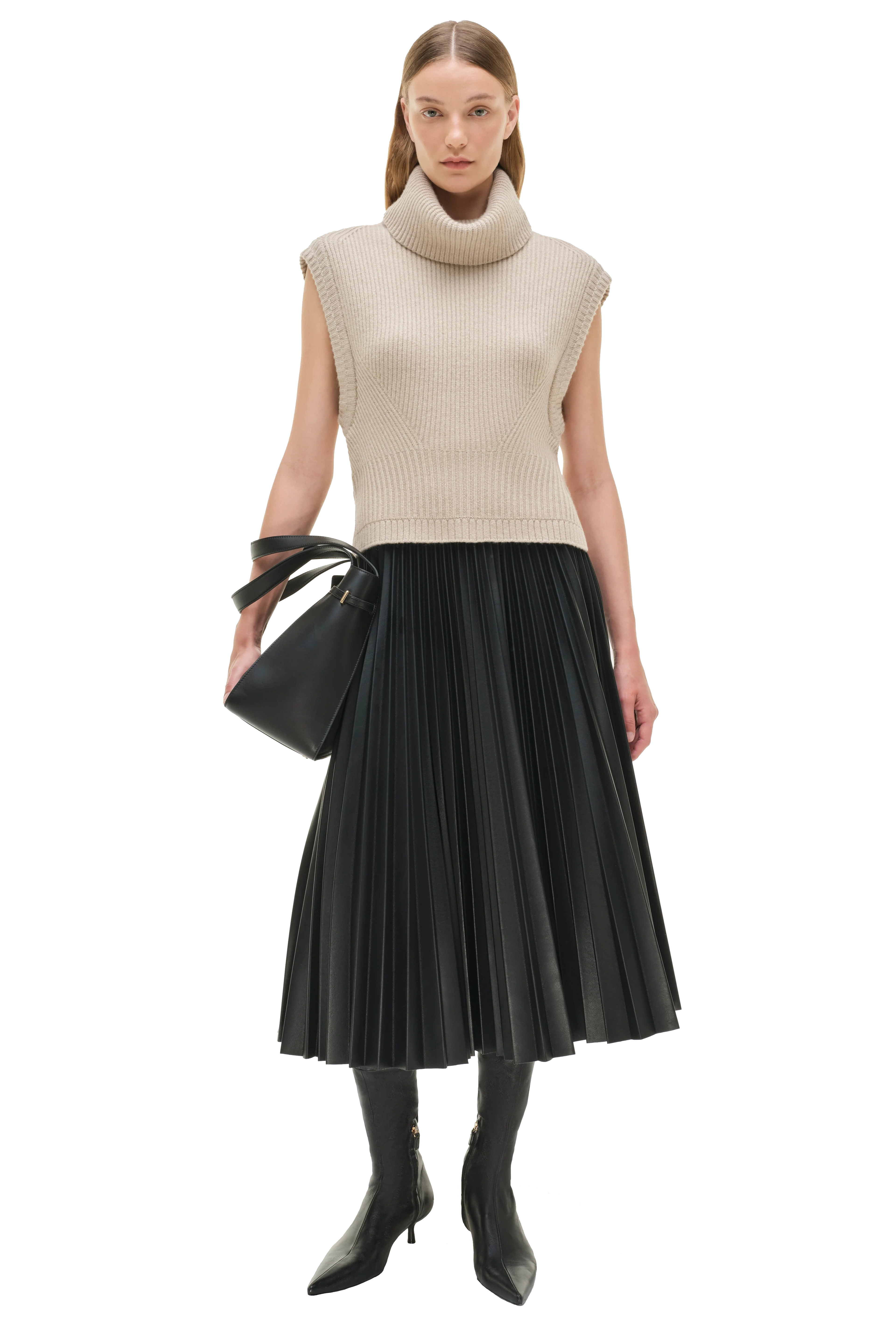 KEZIA MIDI SKIRT - sassanova