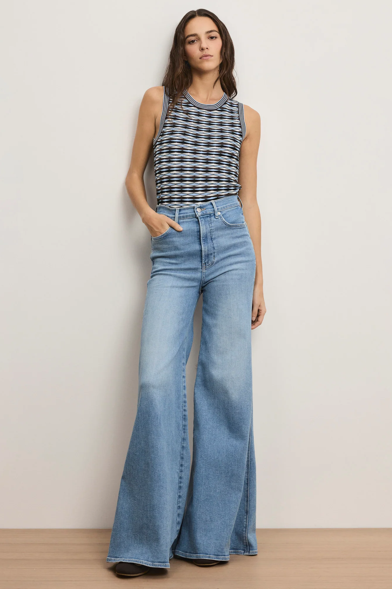 CROPPED JERREL KNIT TANK - Sweaters - Sassanova