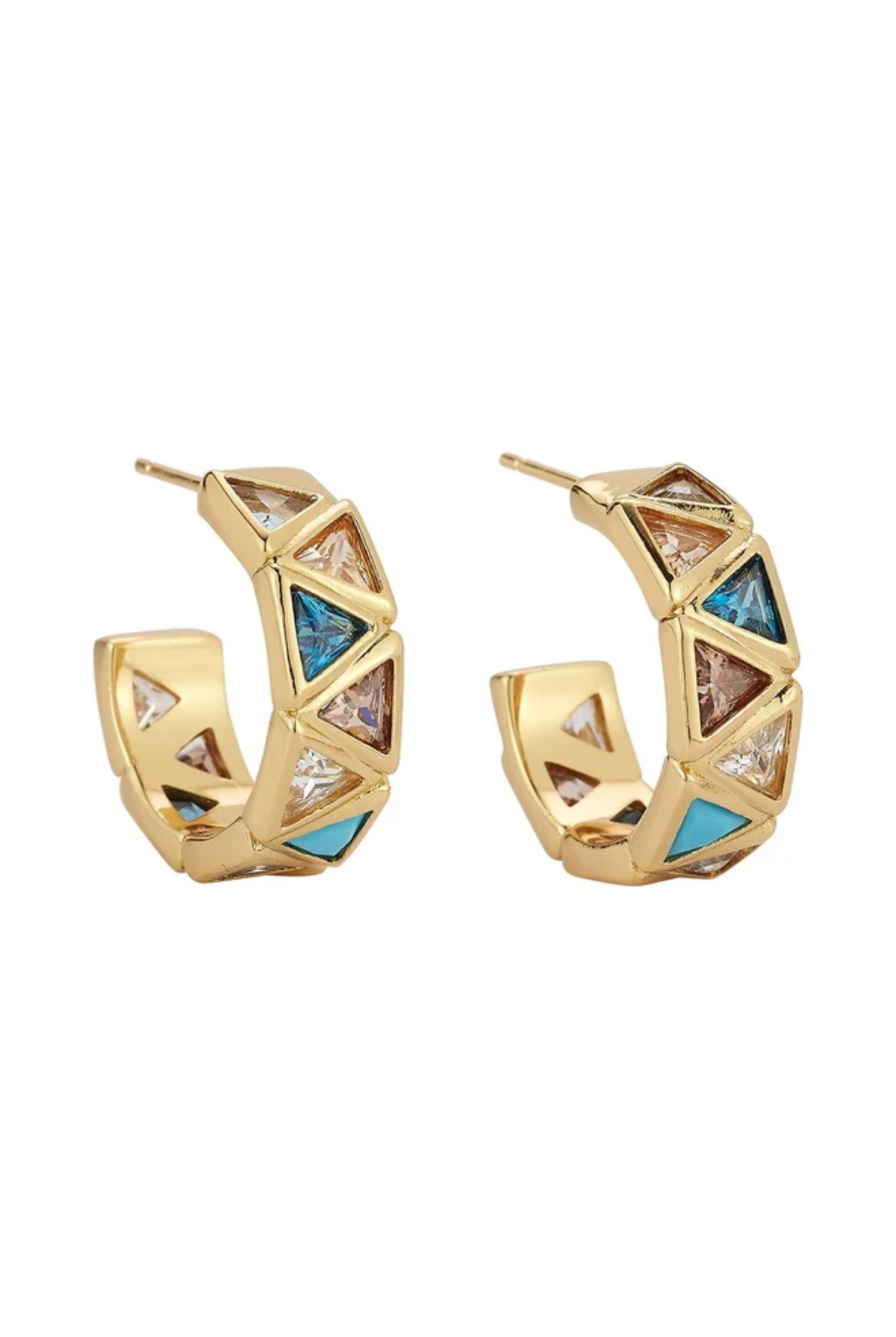 ANA EARRINGS- BLUES Sassanova