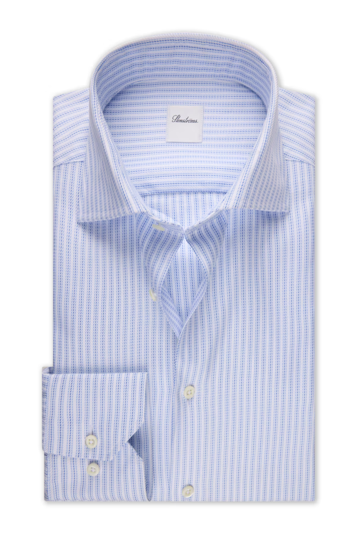 LS TRIPLE STRIPE DRESS SHIRT sassanova