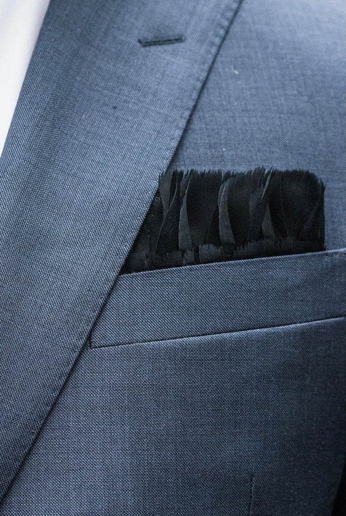 OBSIDIAN POCKET SQUARE - Ties - Novaman