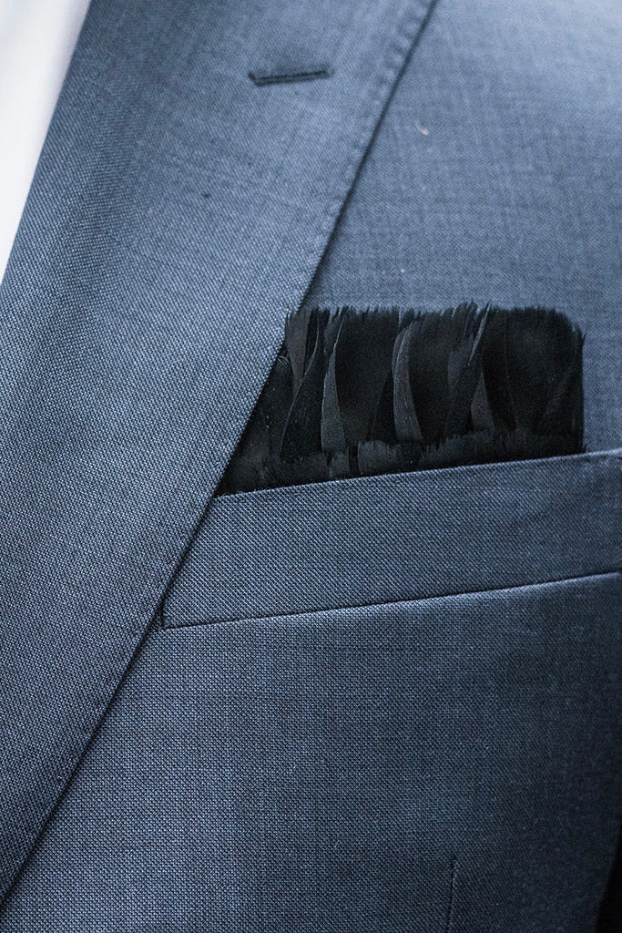 OBSIDIAN POCKET SQUARE - Ties - Novaman
