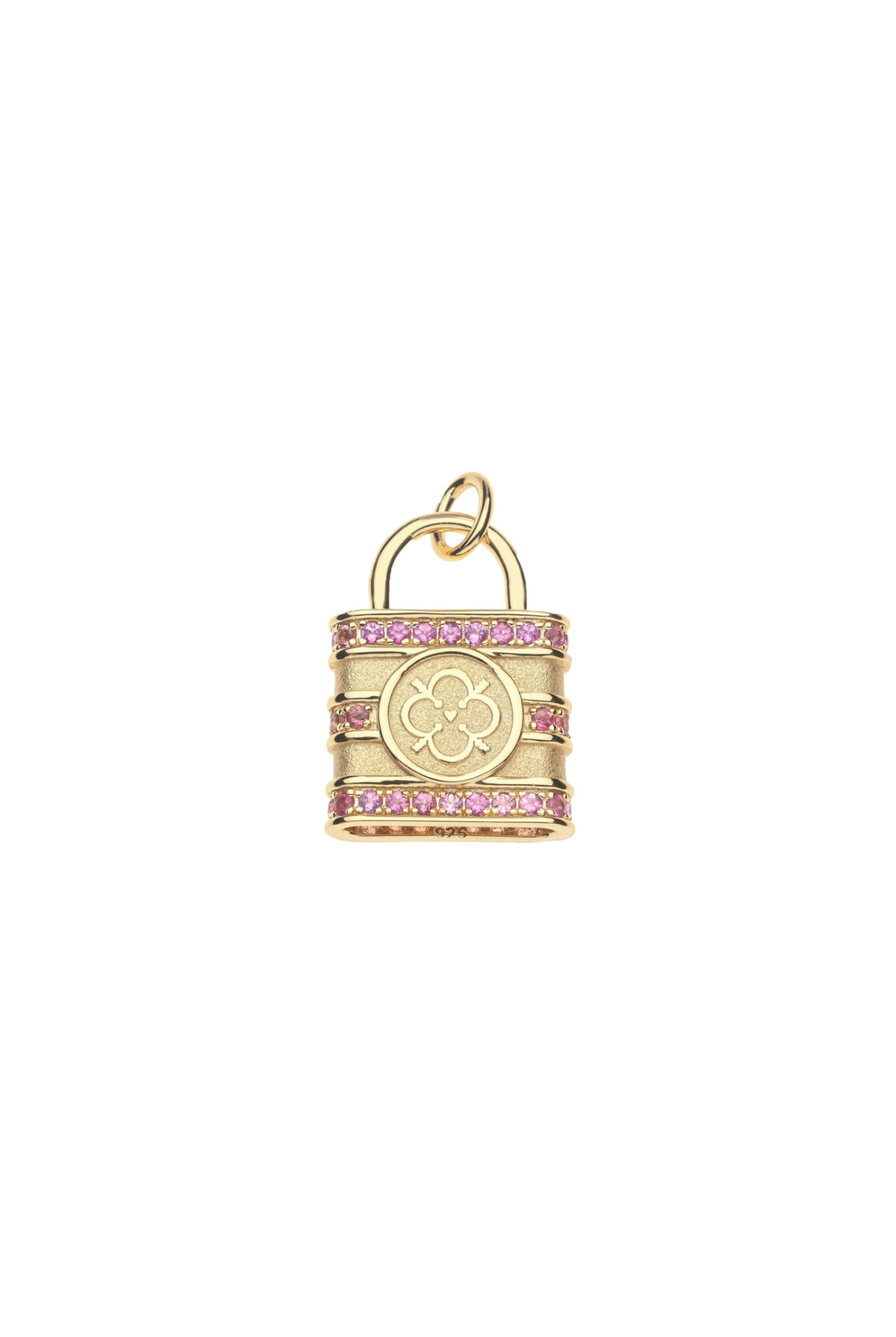 LOCKED UP IN LOVE PENDANT- CLASSIC ROLO CHAIN Sassanova